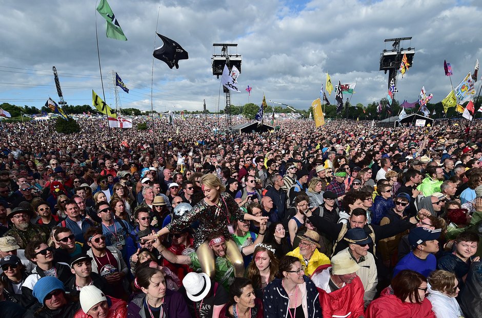 Glastonbury 2016 - Crowd For ZZ Top