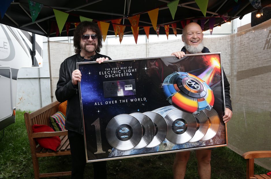 Glastonbury 2016 Sunday - Jeff Lynne and Michael E