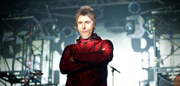 Liam Gallagher performing with Beady Eye in 2013