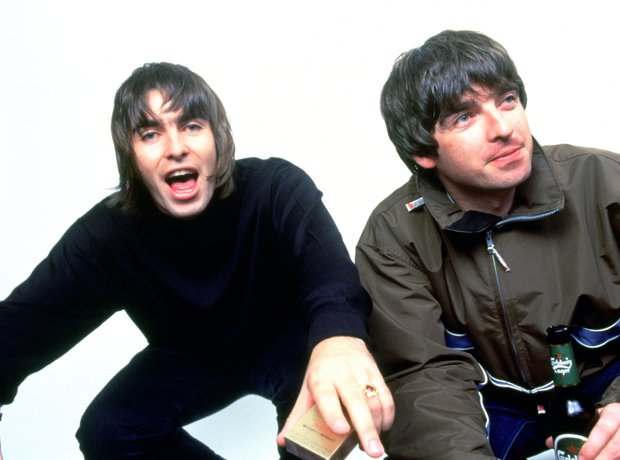 Oasis Be Here Now era images Noel Gallagher Liam G