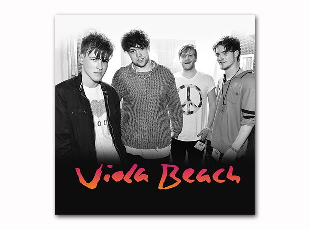 Viola Beach Album with a background