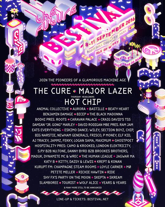 Bestival 2016 line-up