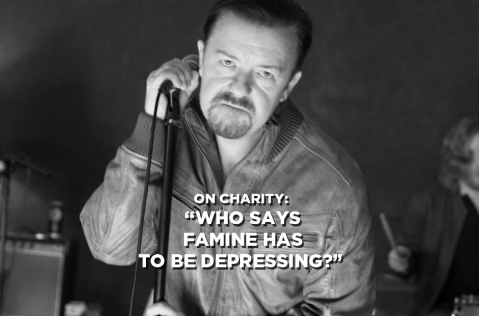 David Brent On Charity