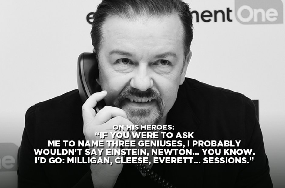 David Brent On HIs Heroes