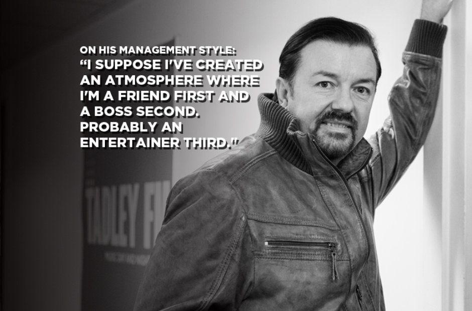 David Brent On His Management Style