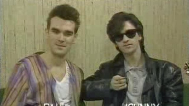 Morrissey and Marr on kids' TV