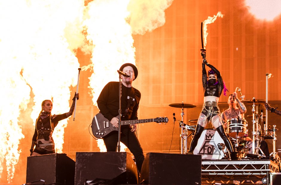 Fall Out Boy at Leeds Festival 2016