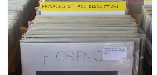 Kate Nash Record Store Sexist Categories