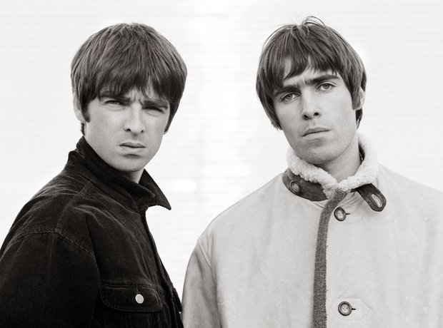 Oasis Liam Gallagher and Noel Gallagher