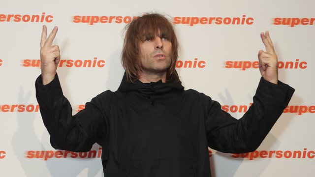 Liam Gallagher at the Supersonic Premiere 2016