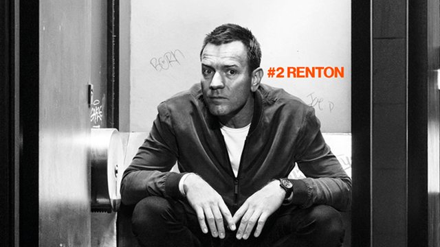 Ewan McGregor in T2 Trainspotting poster