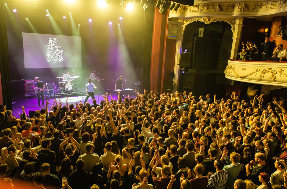 Maximo Park Peaceful Noise gig 15 November 2016