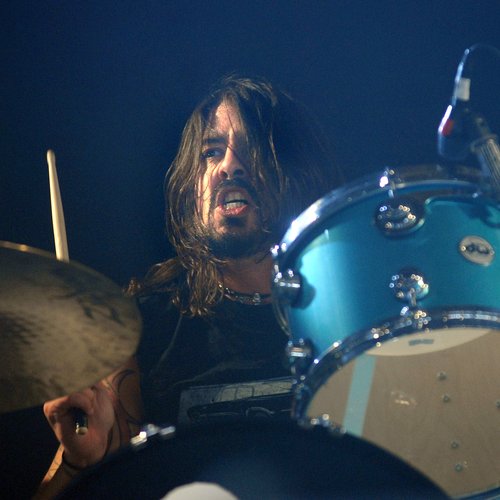 Dave Grohl drumming live 2014