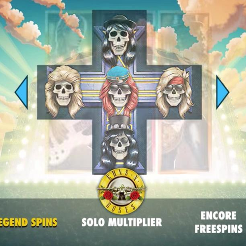 Guns N' Roses online slot machine game