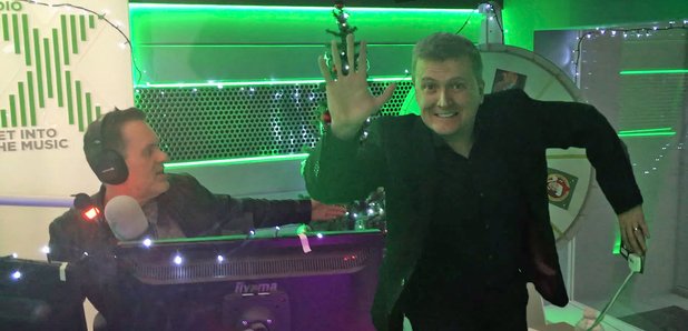 Chris Moyles Show Christmas Lights