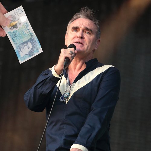 Morrissey five pound £5 note image