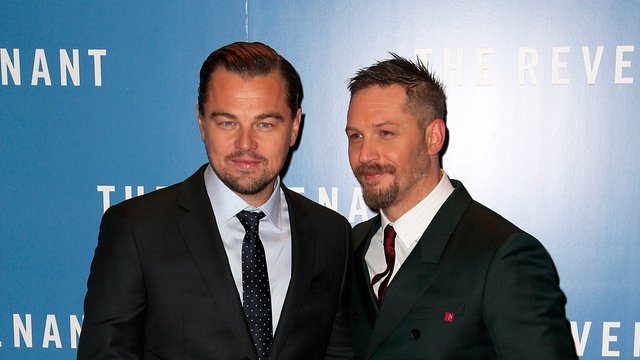 Tom Hardy and Leonardo Di Caprio
