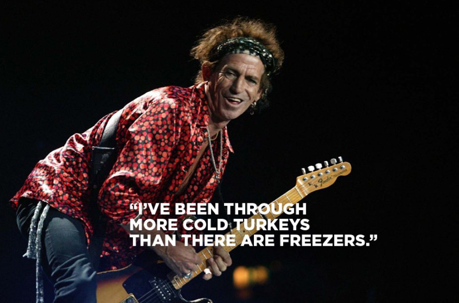 Keith Richards' Best Ever Quotes