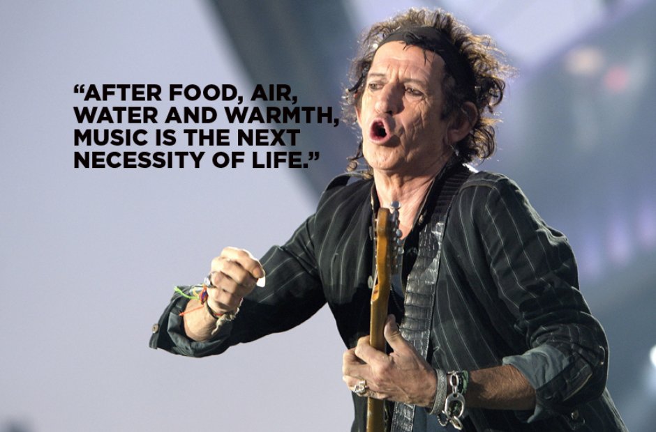 Keith Richards' Best Ever Quotes