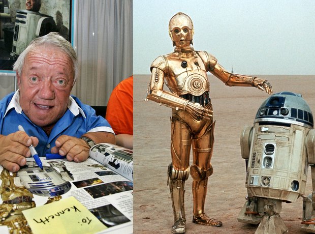 Kenny Baker as R2D2