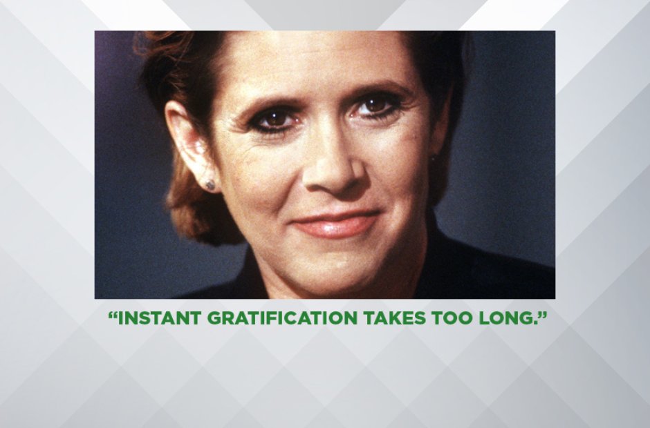 Carrie Fisher: Her Best Quotes