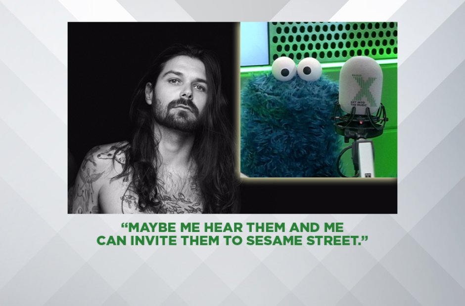 COOKIE MONSTER ON BIFFY CLYRO, NOVEMBER 2016