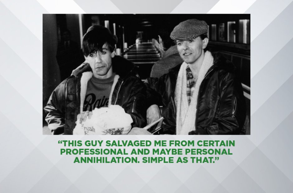IGGY POP ON DAVID BOWIE, JANUARY 2016