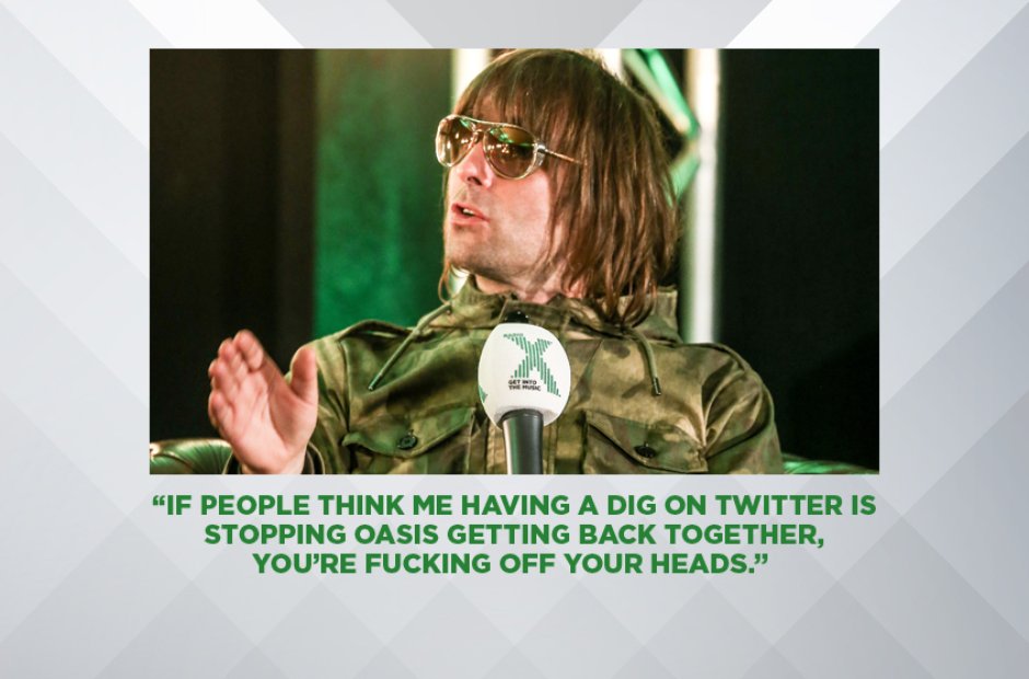 LIAM GALLAGHER ON THE OASIS REUNION, OCTOBER 2016