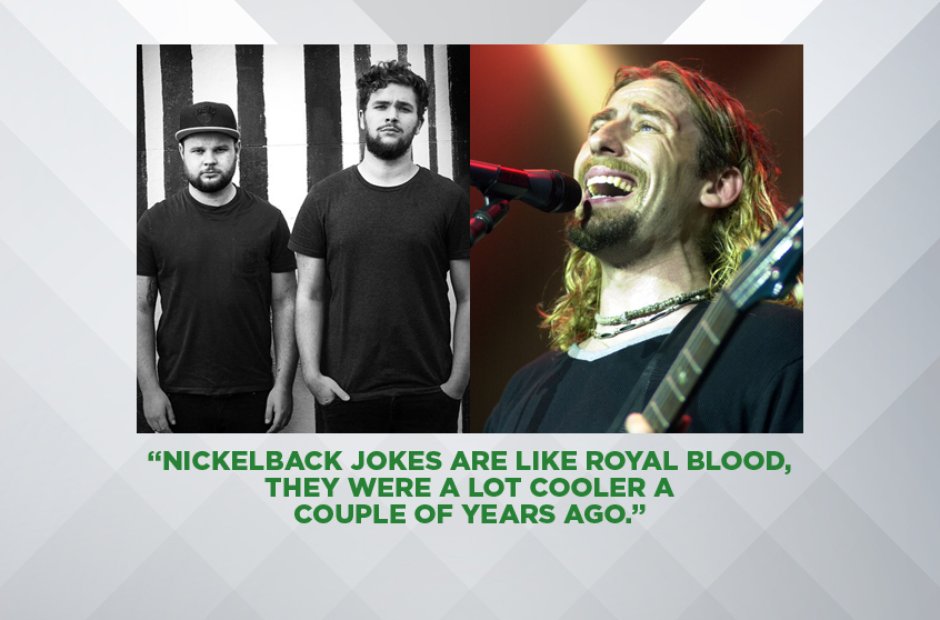 NICKELBACK ON ROYAL BLOOD’S TROLLING TWEET, OCTOBE