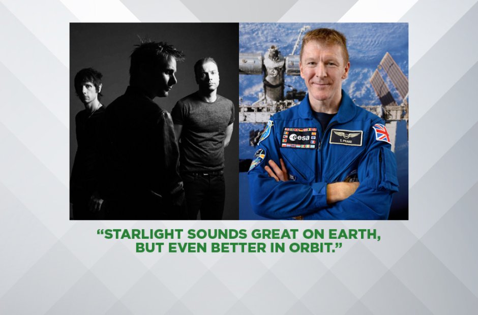 TIM PEAKE ON MUSE, JANUARY 2016
