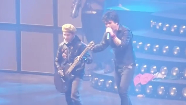 Green Day's Billie Joe Armstrong and fun