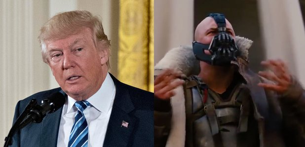 President Trump and Batman's Bane