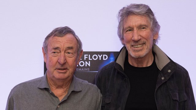 Nick Mason and Roger Waters Pink Floyd 16 February