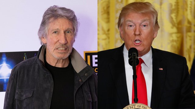 Roger Waters Pink Floyd Donald Trump 16 February 2