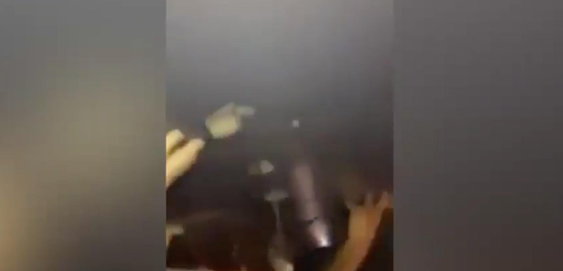 Watch Club Goers Left Holding Up The Ceiling After Collapse Radio X