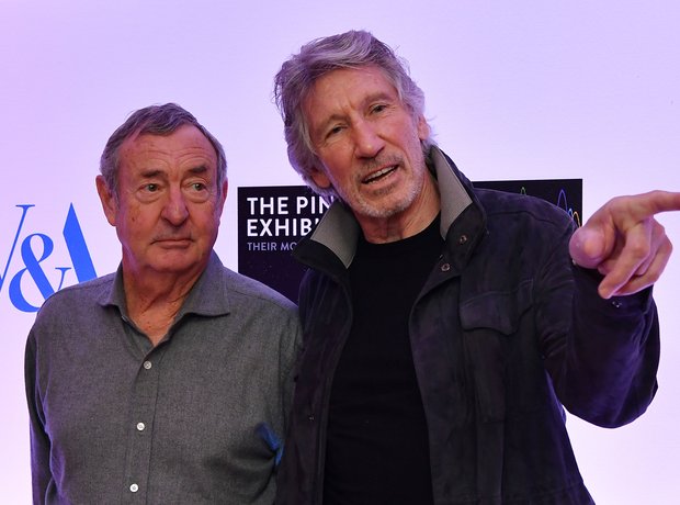 Nick Mason and Roger Waters Pink Floyd 16 February