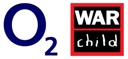 O2 War Child logo