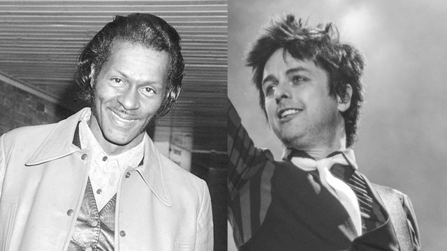 Chuck Berry and Green Day's Billie Joe Armstrong