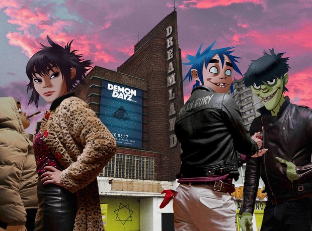 Gorillaz press image 2017