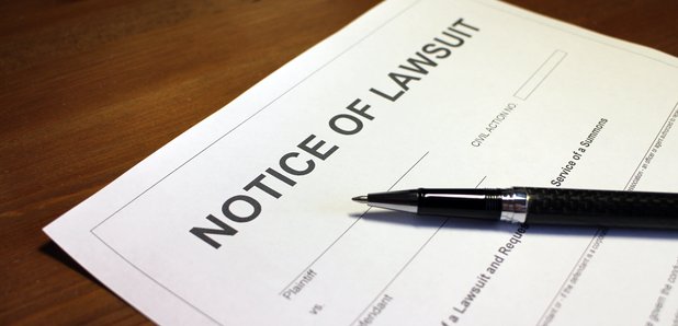 Oh no! It's a scary-looking legal letter