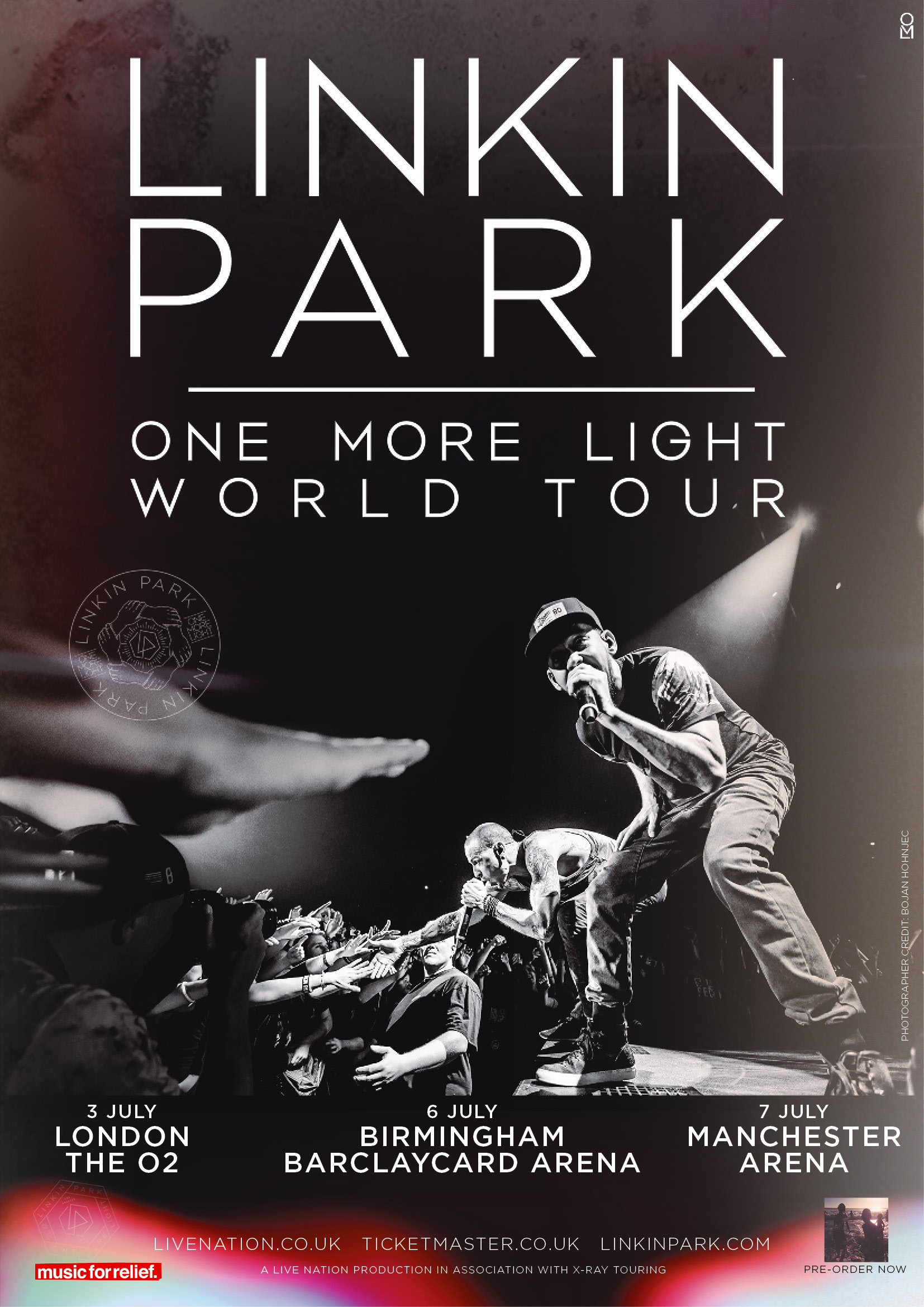 linkin park tour news