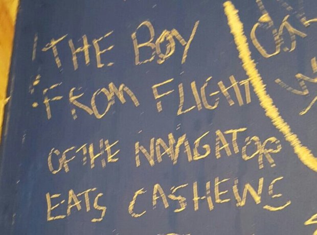 "The Boy From Flight of The Navigator Eats Cashews