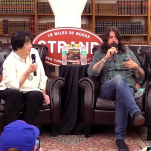 Dave Grohl and his Mother Virginia at The Strand B