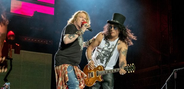 Guns N' Roses Axl Rose and Slash