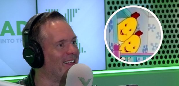 Chris Moyles and Bananas In Pyjamas