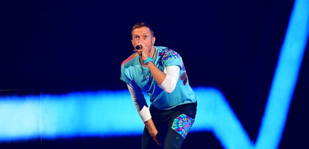 Coldplay Chris Martin BRIT Awards 2017