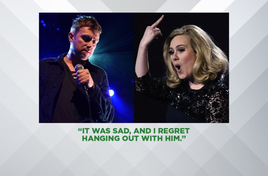 Adele on Damon Albarn