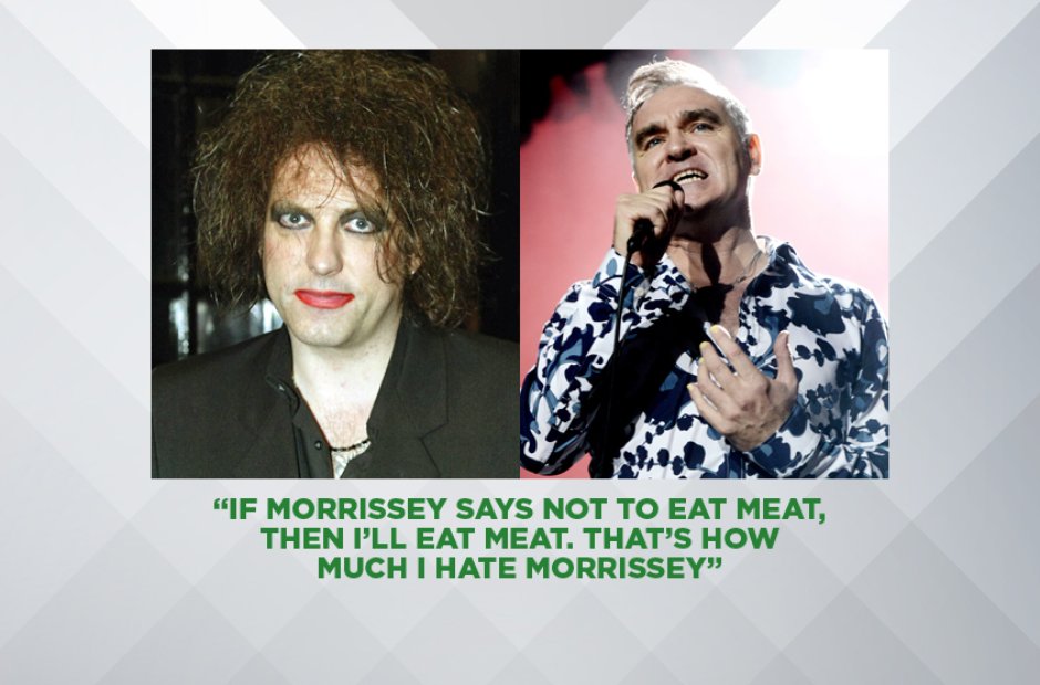 Robert Smith of The Cure on Morrissey