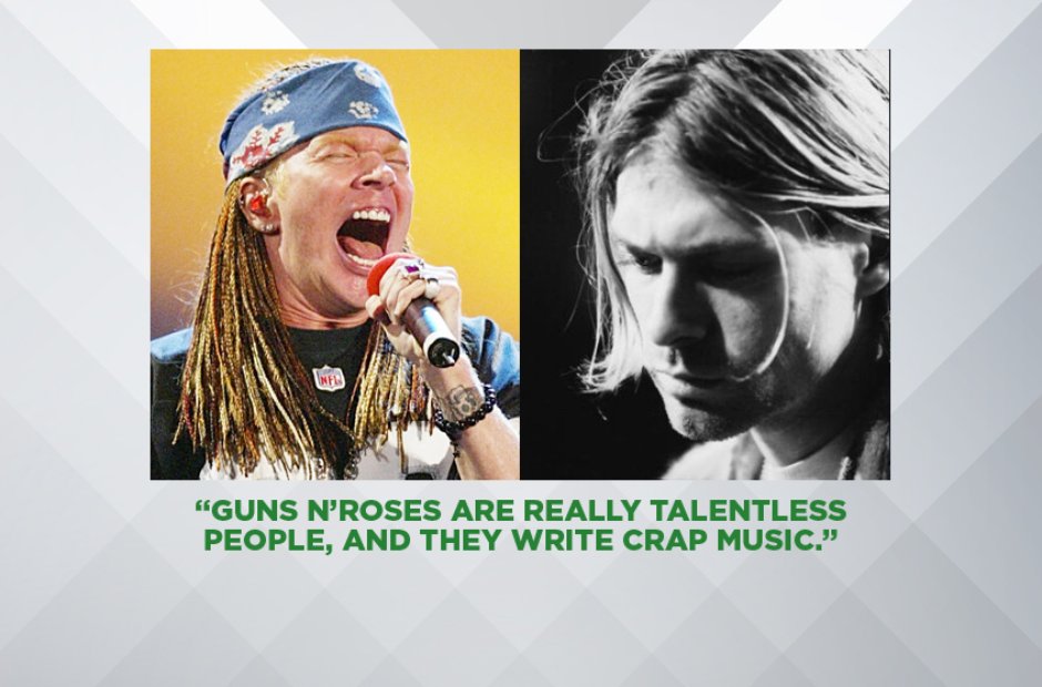 Kurt Cobain On Guns N' Roses