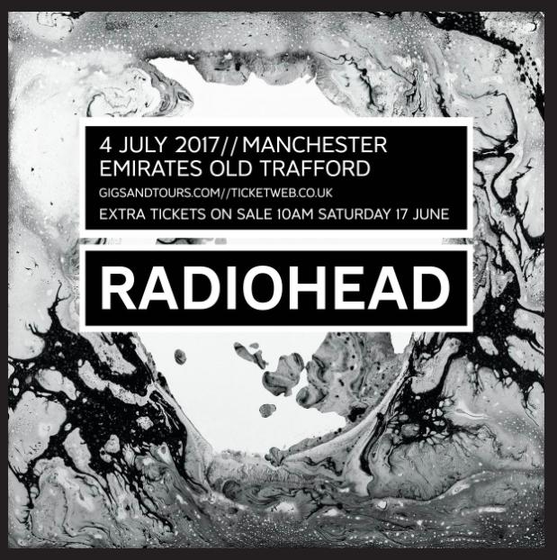 Radiohead new tour date announcement